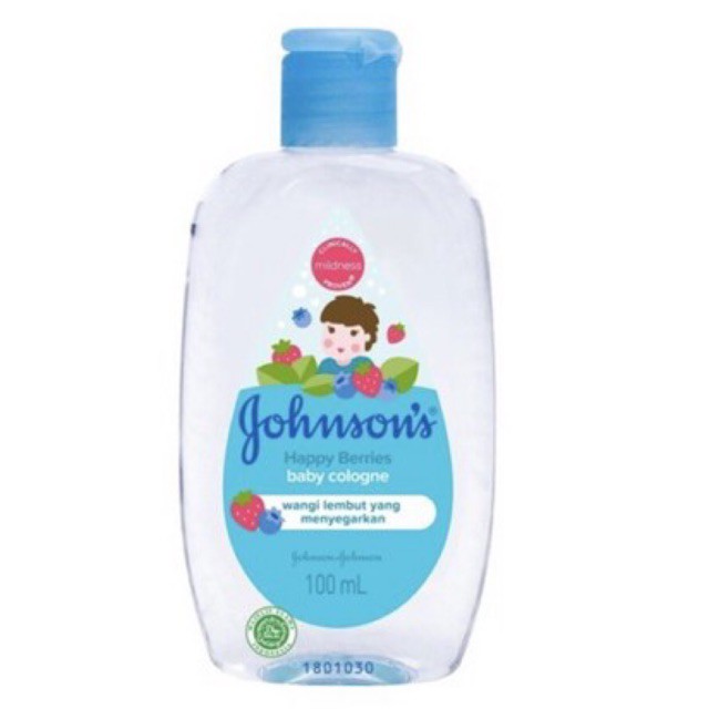 Johnson’s Baby Colonge Happy Berries 100ml - Johnsons Bayi 100ml