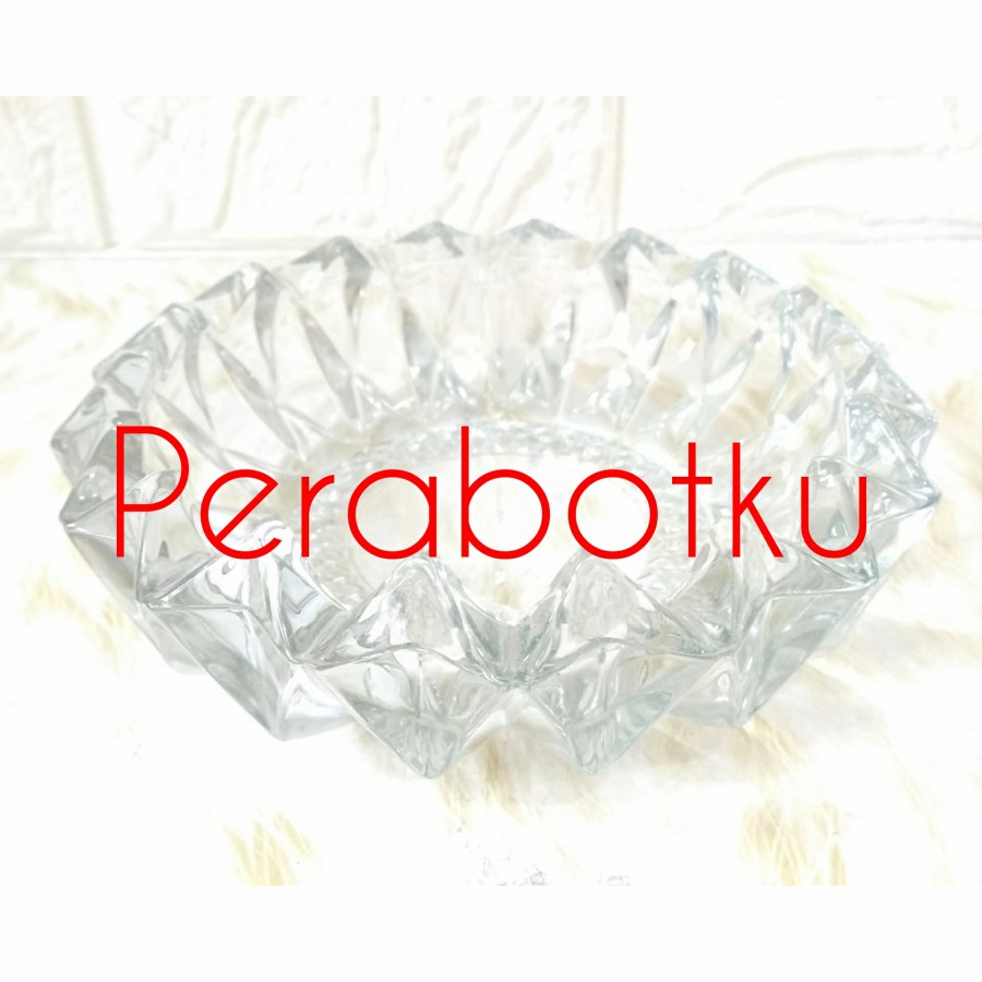 [ KHUSUS GOSEND/GRAB ] Asbak Keramik SK-1550 / Asbak Kaca Kristal Besar