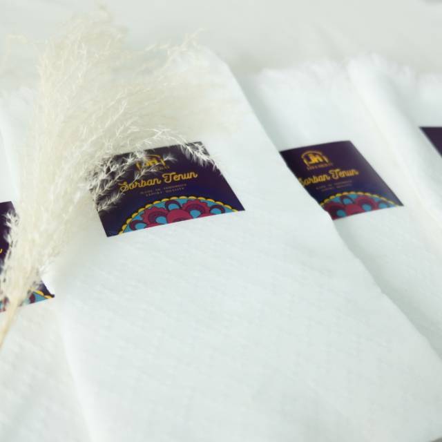 SORBAN SURBAN OLEH OLEH HAJI UMROH PUTIH MURAH SRP