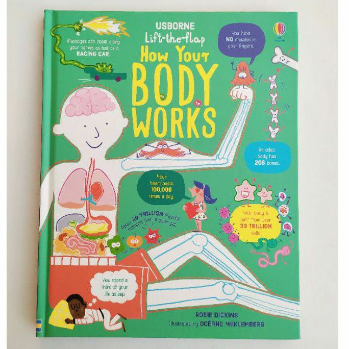 Usborne Lift-the-flap How Your Body Works