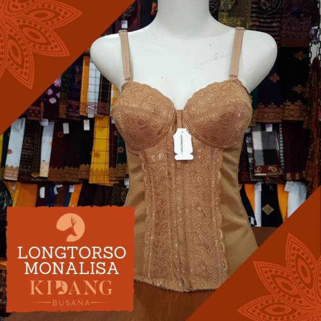 Longtorso Monalisa Satin | Monalisa Seamless / Push Up (Ori)