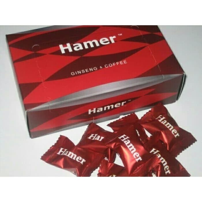 promo herbal     HAMER CANDY isi 30 Permen Coffee Ginseng Stamina Pria Hammer Asli    manjur