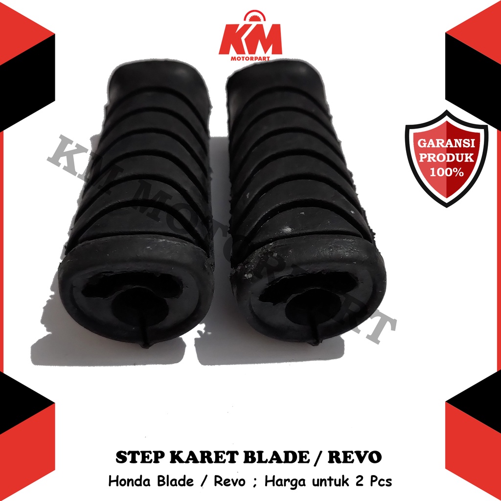 Footstep Depan Honda Blade Revo Step Karet Barstep Variasi 2 Pcs