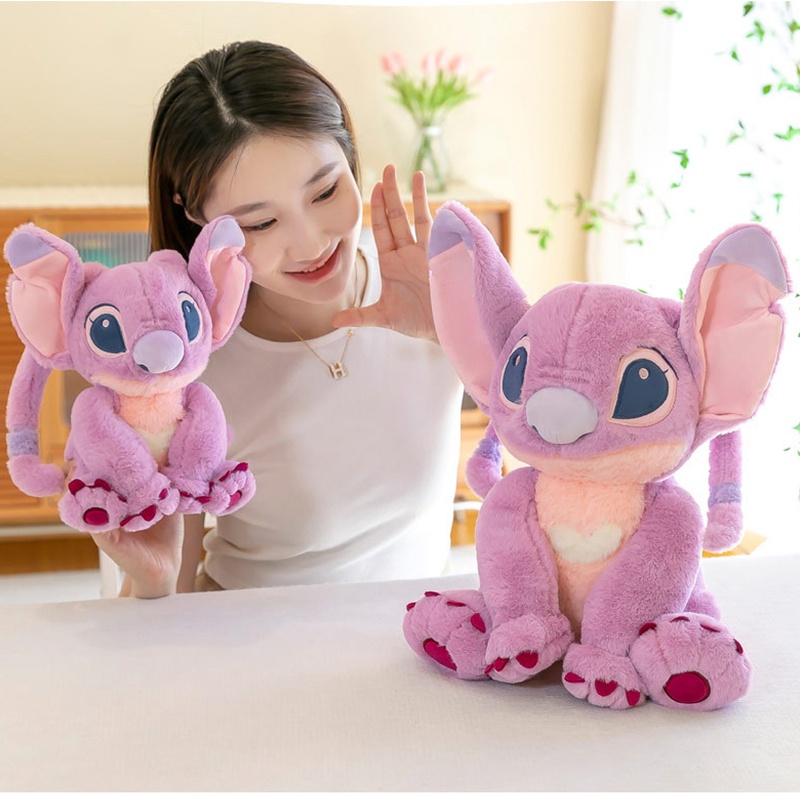 Mainan Boneka Stitch Bahan Plush Untuk Anak-Anak