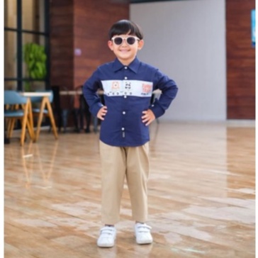 Afsheenastore kemeja Anak Chinos Pants