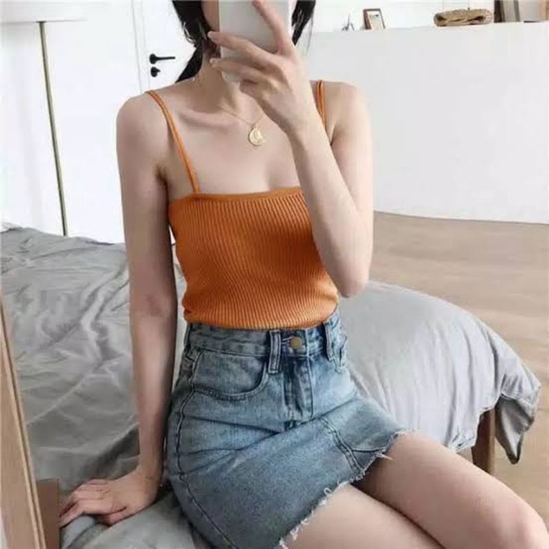 MakeGrosir - TANKTOP DAKOTA RIB / Tangtop Wanita