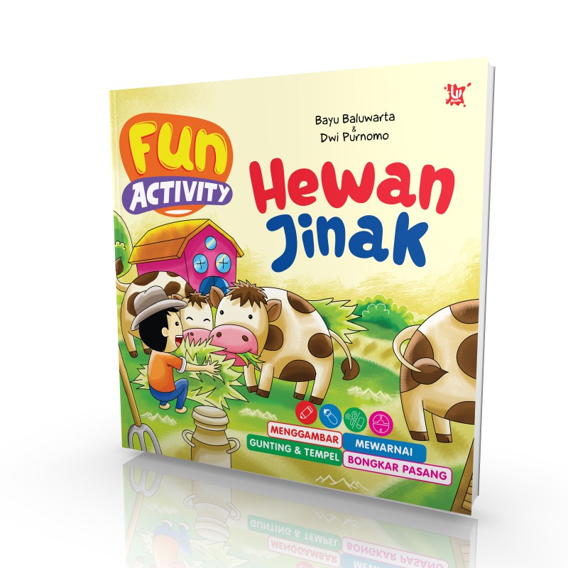 Buku Aktivitas Anak Fun Activity Hewan Jinak