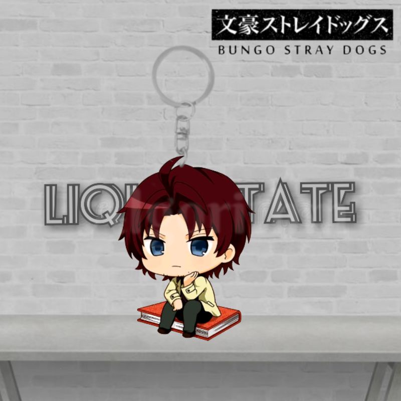Gantungan Kunci Bungou Stray Dogs Oda Sakunosuke - Ganci Anime - Ganci Akrilik - Keychain Acrylic Od
