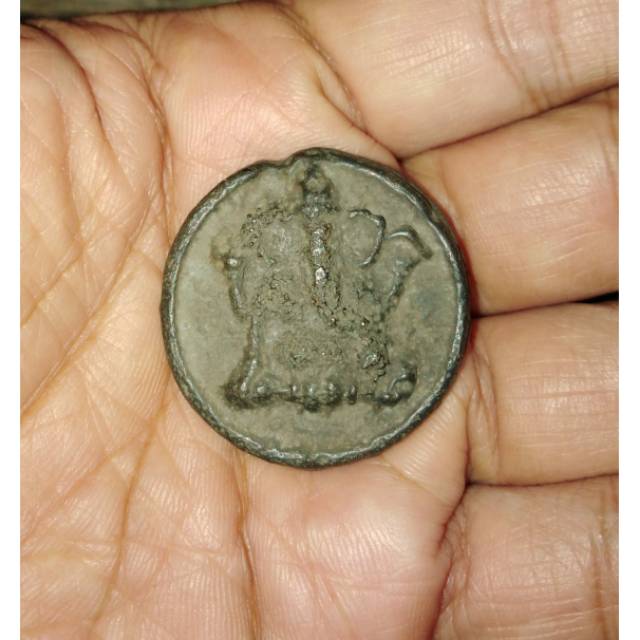 Koin ganesha kuno Era kerajaan majapahit