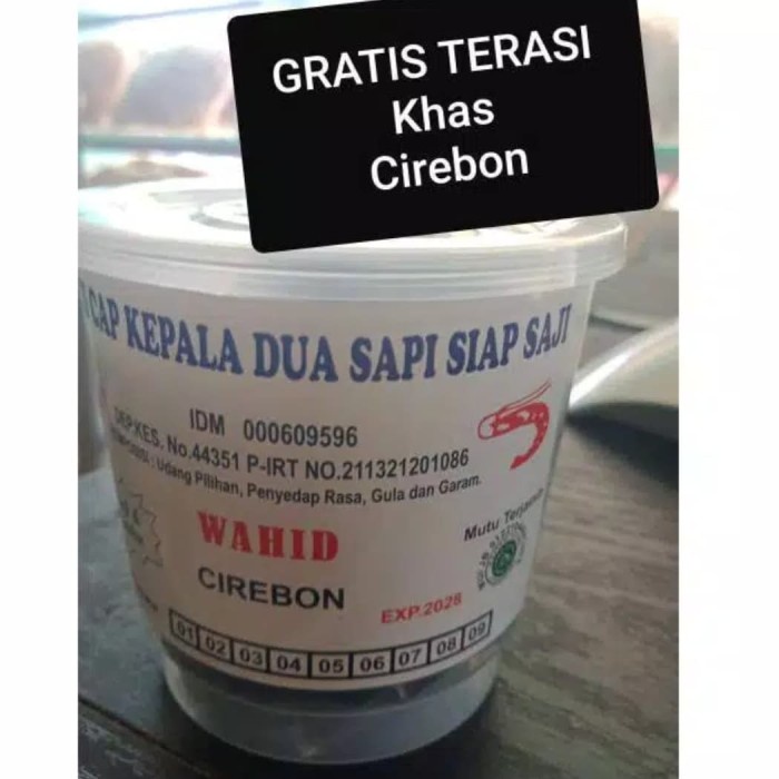 

SALE Petis cap kepala dua sapi 100gram