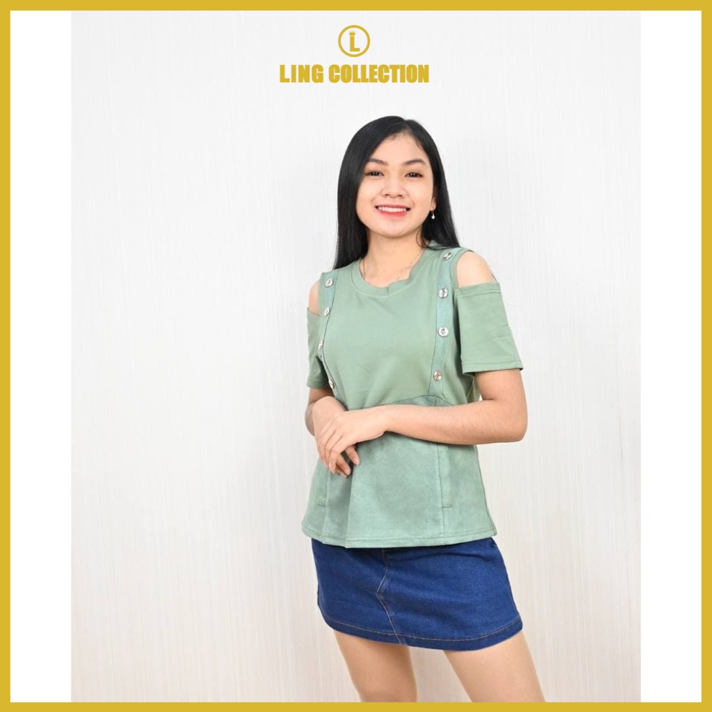 BLOUSE SABRINA BIG SIZE PREMIUM LAURENT