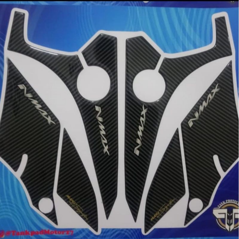 Sticker Stiker Timbul Resin Body Samping Yamaha Nmax 155 2020