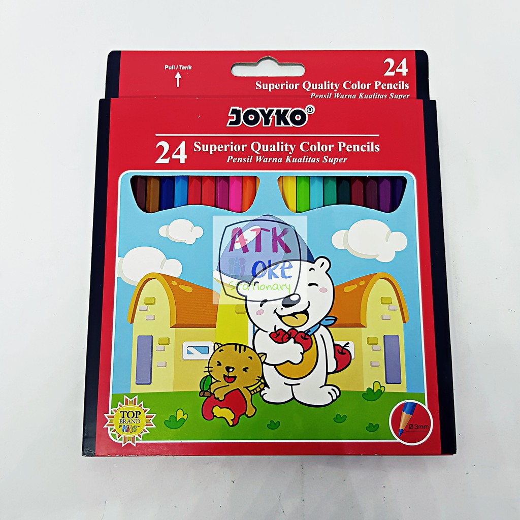 

Pensil Warna Joyko 24 Panjang CP24PB