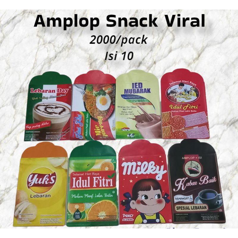 

amplop snack viral