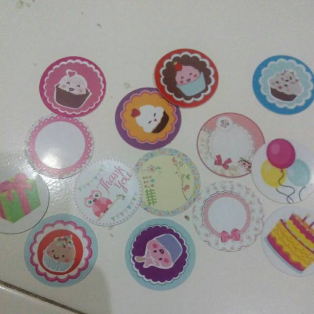 Cup cake topper tusuk gigi 35 pcs