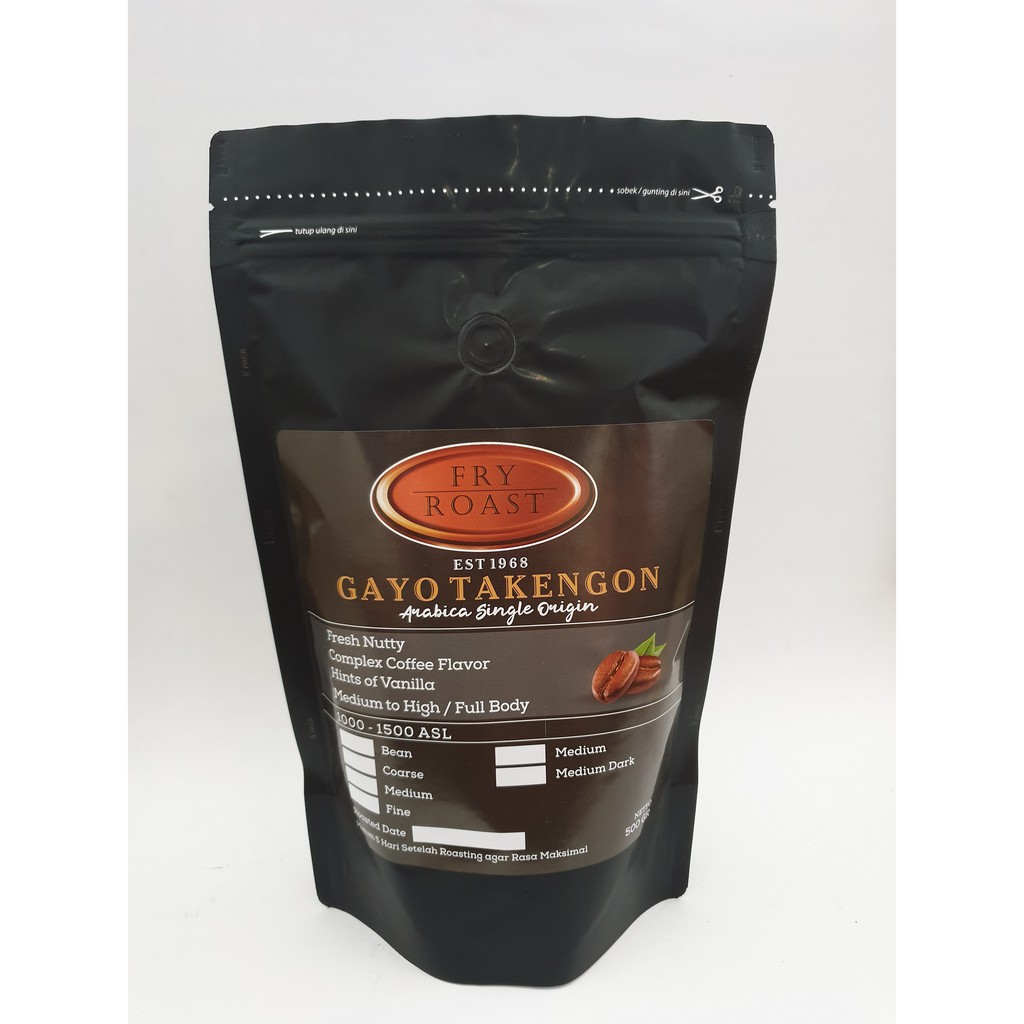 

KOPI ARABIKA ACEH GAYO TAKENGON 500 GRAM