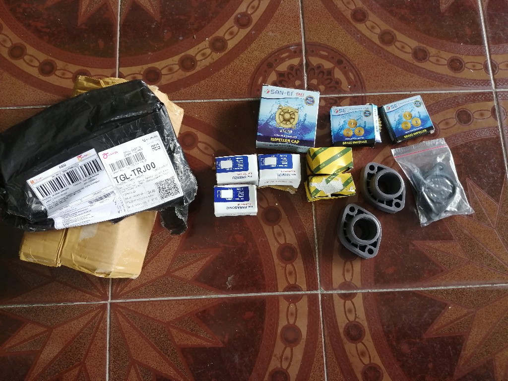 Casing Cover Tutup Impeller Pompa Air Shimizu Wasser Lubang 3