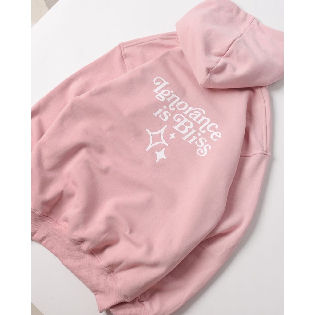 IGNORANCE  IS BLISS HOODIE JUMPER WANITA - ATASAN KEKINIAN TERLARIS