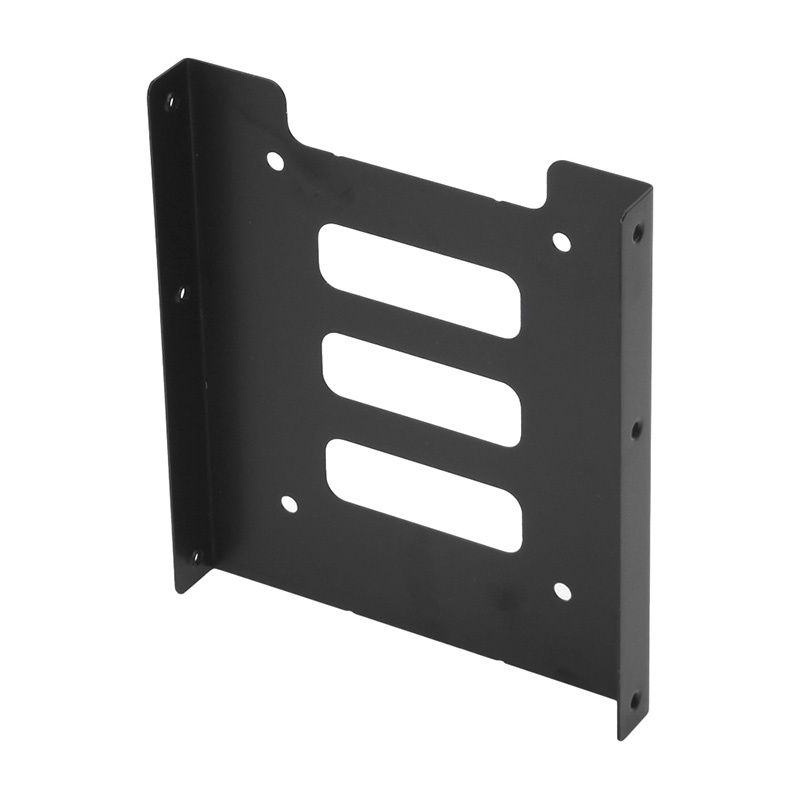 Btsg 2.5 &quot;Sampai 3.5&quot; SSD HDD Metal Adapter Mounting Bracket Hard Drive Holder Dock Untuk PC