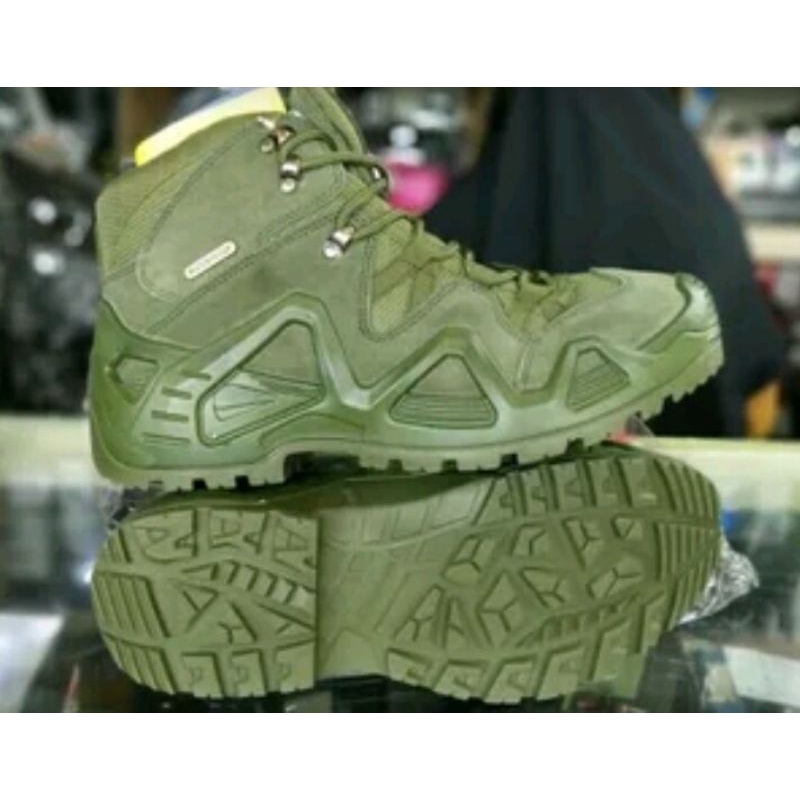 HIKING OUTDOR TACTICAL BOOTS M6-MERLLE HIJAU 6INCH