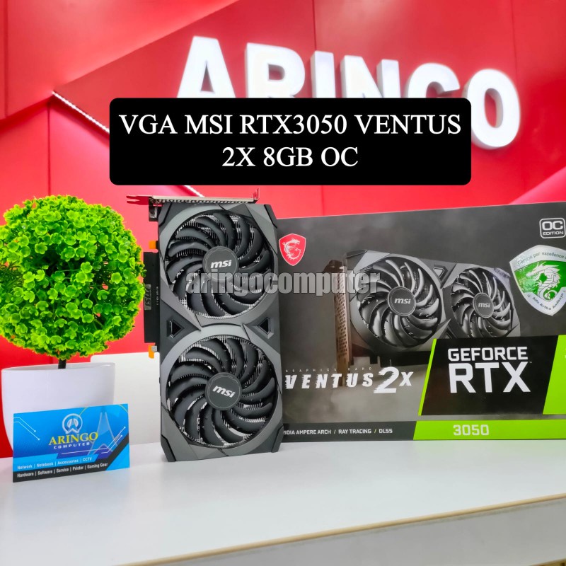 VGA MSI RTX3050 VENTUS 2X 8GB OC