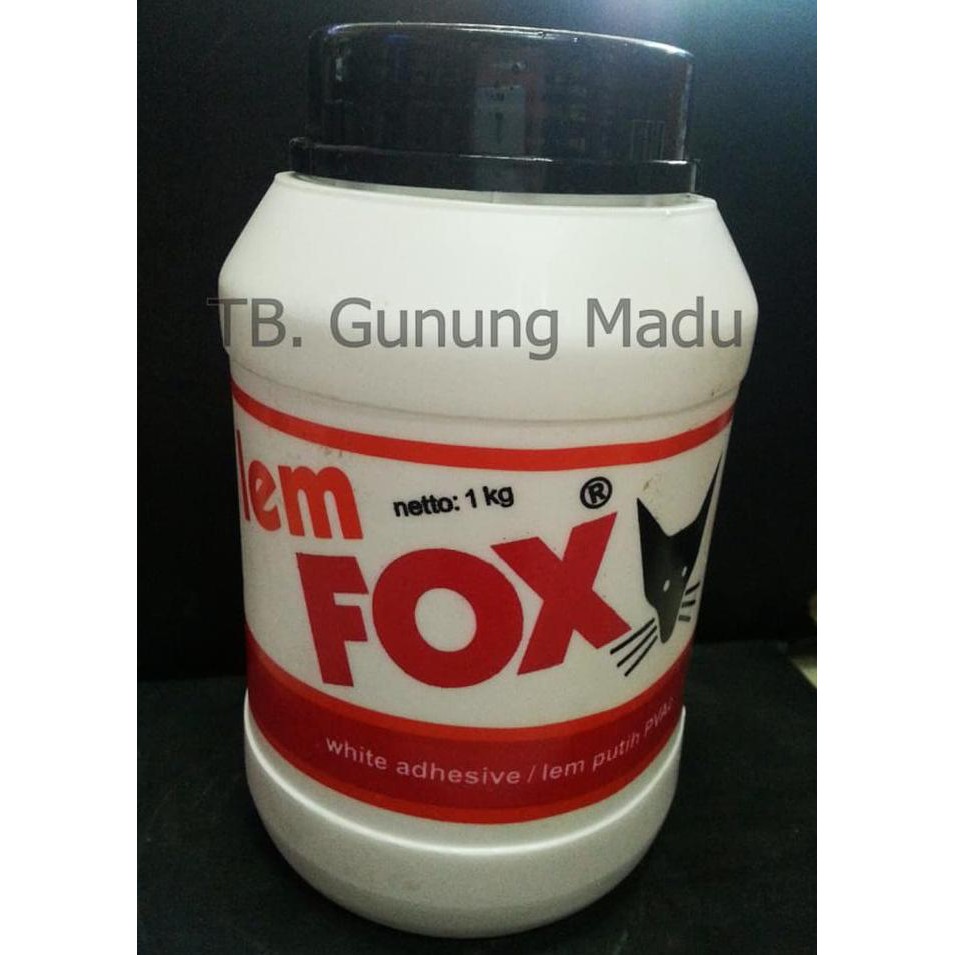 

Baru Lem Fox Putih / Lem Putih / Lem Kayu 1Kg Murah