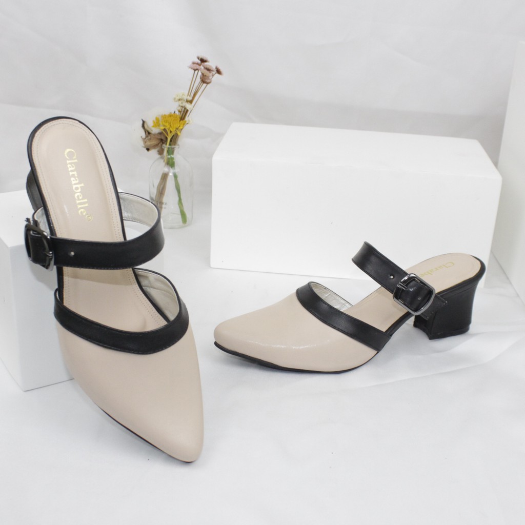 Clarabelle Karessa Sandal Heels Wanita 5 cm