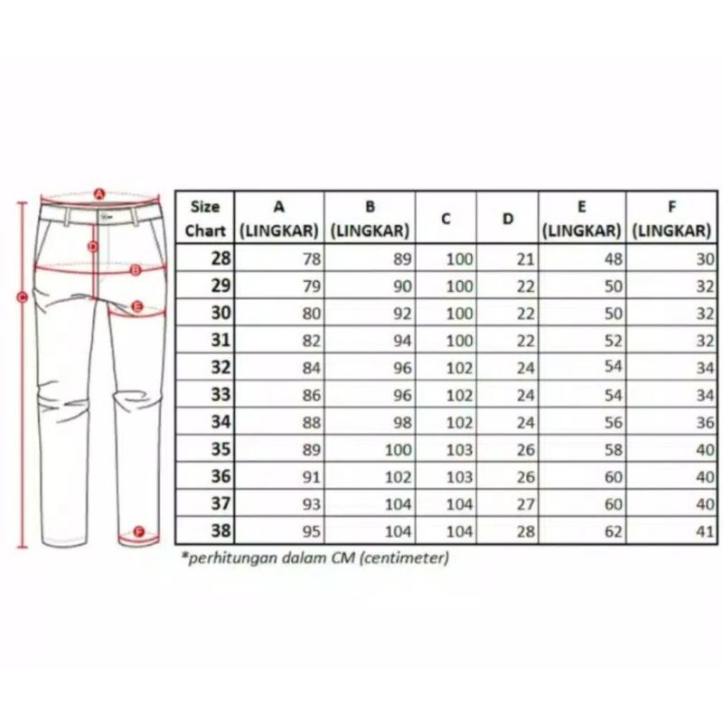 Celana Kantor Formal Kerja Bahan Dasar Pria Slimfit