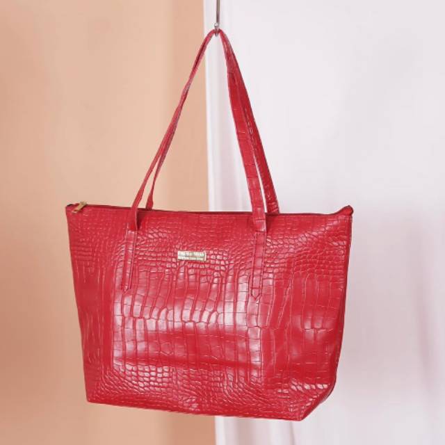TAS TENTENG BESAR MOTIF CROCO