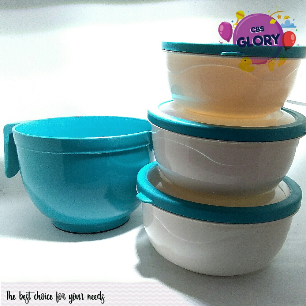 HOMECOOK Mixing Bowl Set Mangkuk Pengaduk Isi 4 pcs