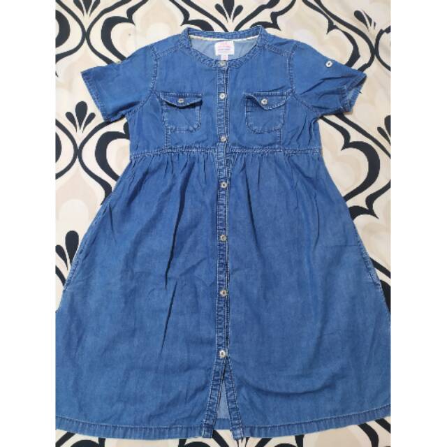 Preloved dress denim