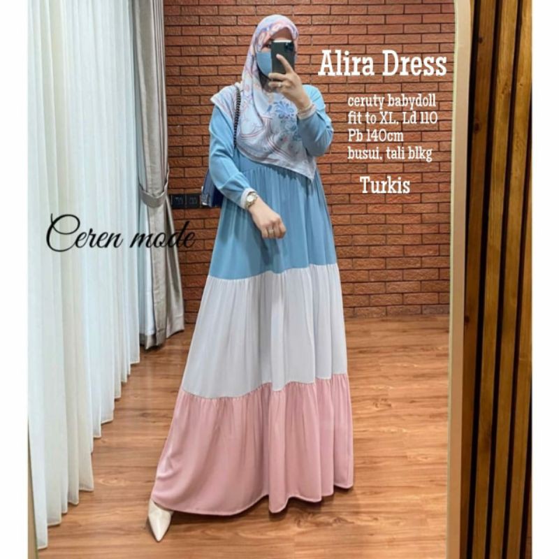 alira dress syari