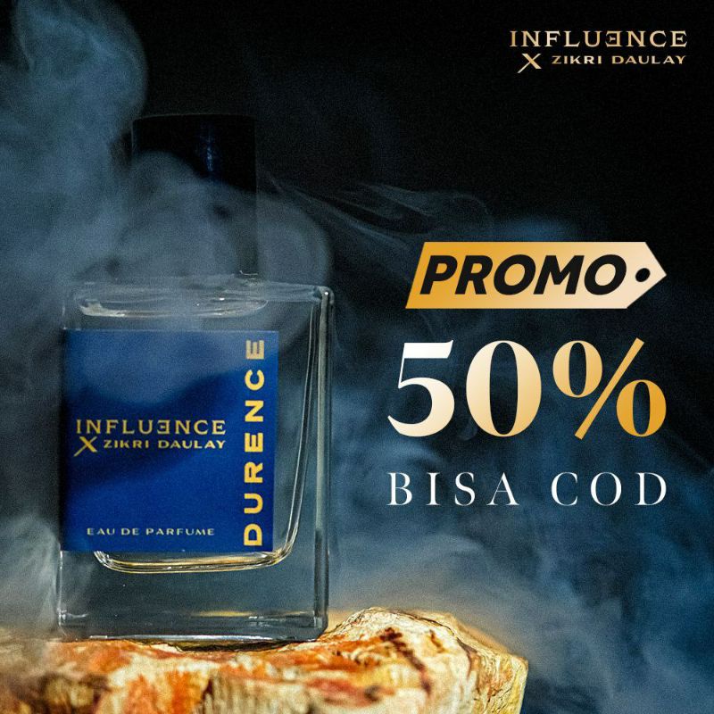 Promo Voucher Parfum Durence influence X Zakir Daulay Original Bpom Aroma Khas &amp; Fresh Tahan Lama Hingga 12 jam