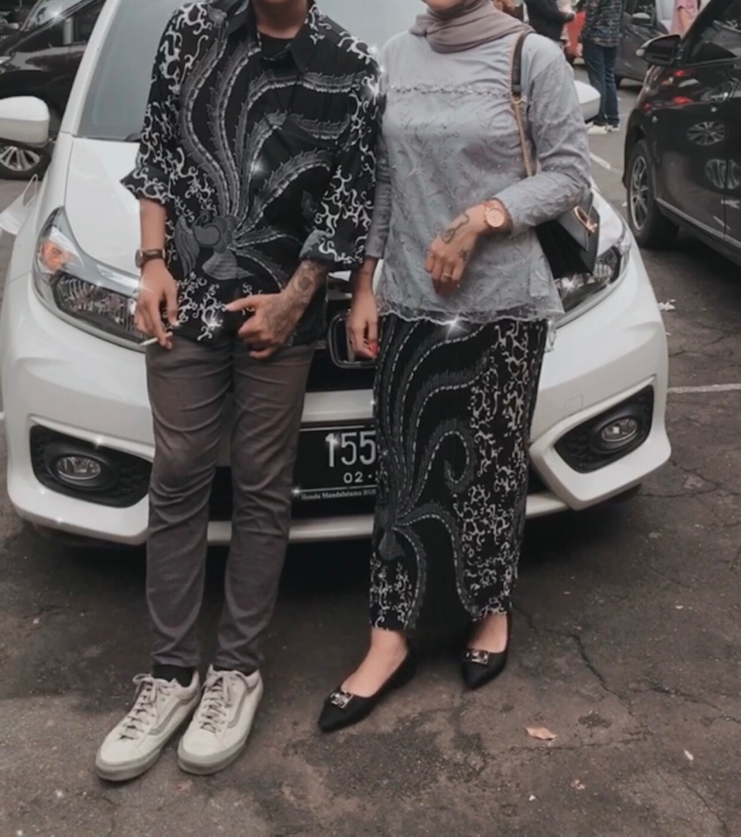 Batik Couple Kebaya Tunangan Ayudia Lamaran Wisuda Kondangan