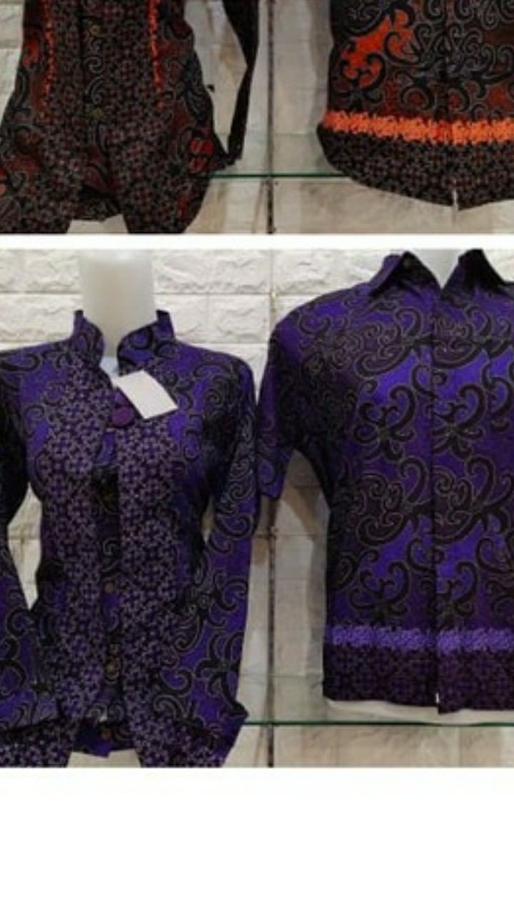 Batik Couple Atasan Motif Cumi Couple Terbaru
