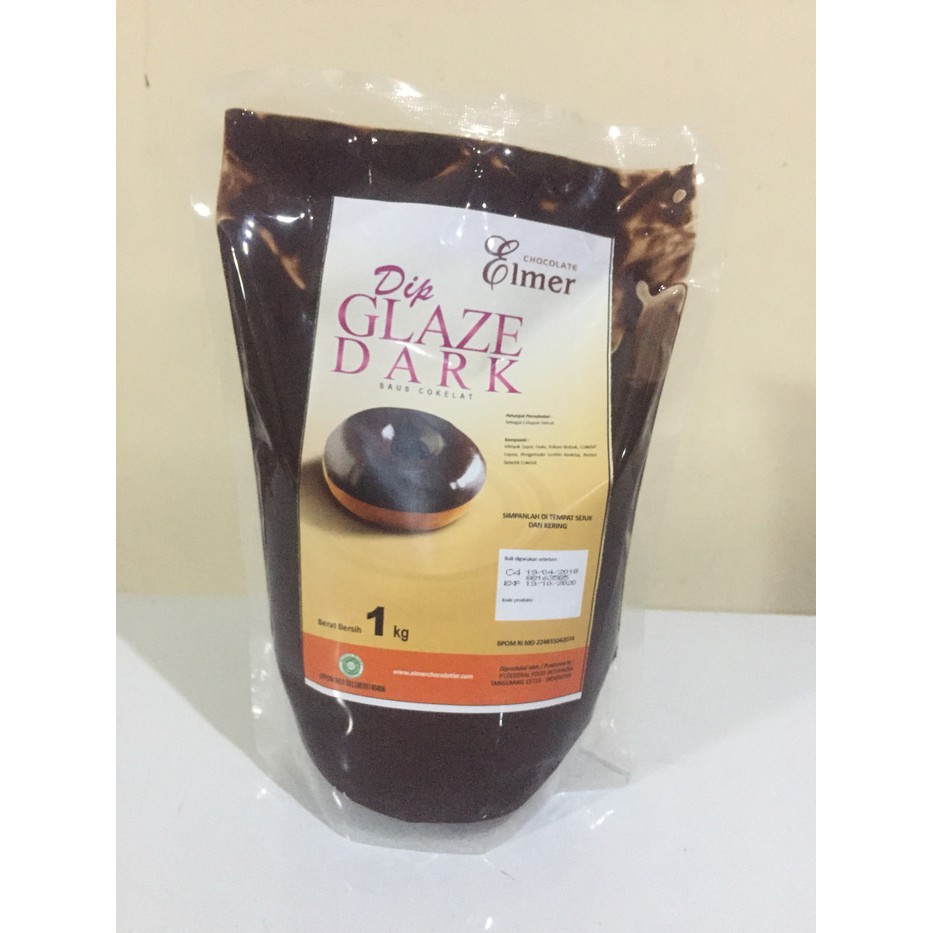 

Elmer Dark C4 Dip Glaze 1 kg (packing pabrik)