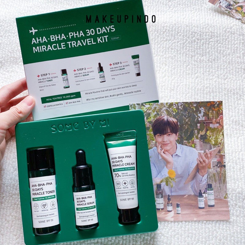 SOME BY MI - AHA, BHA, PHA 30 DAYS MIRACLE TRAVEL KIT ISI 3