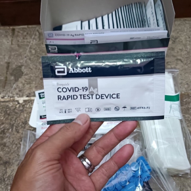 Swab antigen abbott nasal/naso