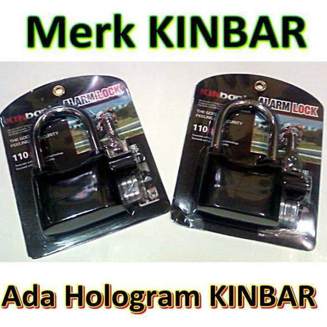 Gembok Alarm Anti Maling (Alarm lock , Kunci Gembok Alarm )