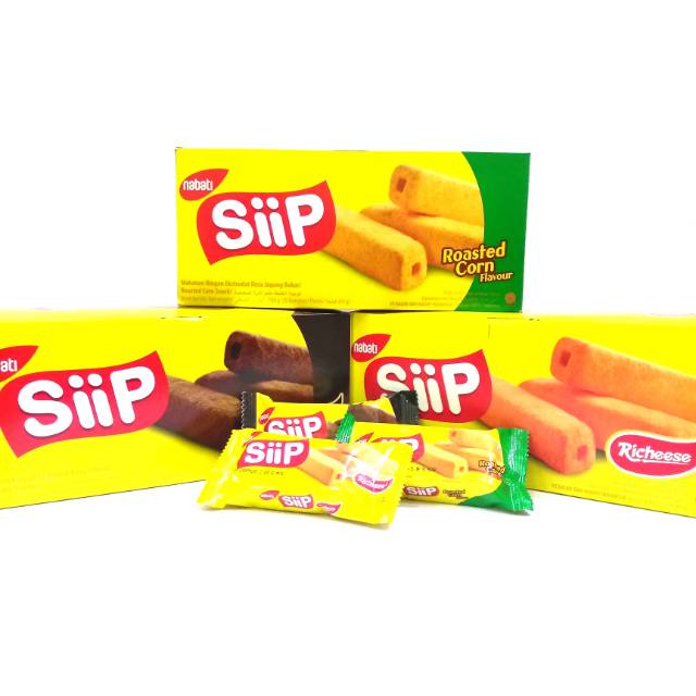 

Nabati Sip Siip Wafer Nabati Richeese Nabati rasa Keju Jagung Coklat isi 20pcs