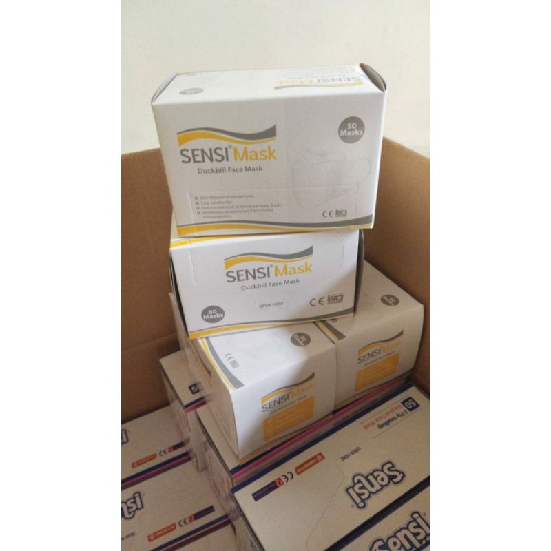 Masker Sensi Duckbill isi 50 pcs per box Shopee Indonesia Masker Sensi Duckbill isi 50 pcs per box Shopee Indonesia