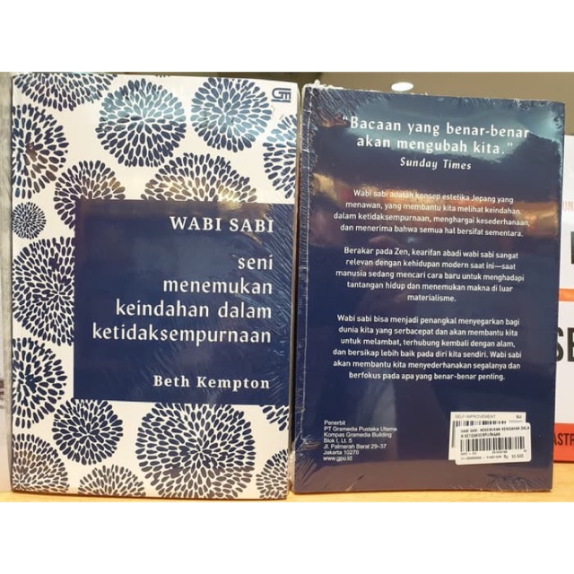 Jual Wabi Sabi Menemukan Keindahan Dalam Ketidaksempurnaan Beth Kempton ...