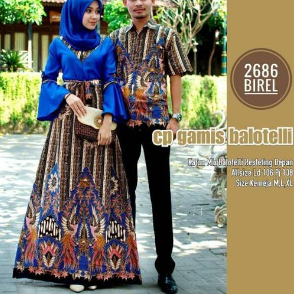 ♘ zdw-375 SUMBER URIP GROSIR JANAKA COUPLE BATIK SYAHRINI BARACK ♘