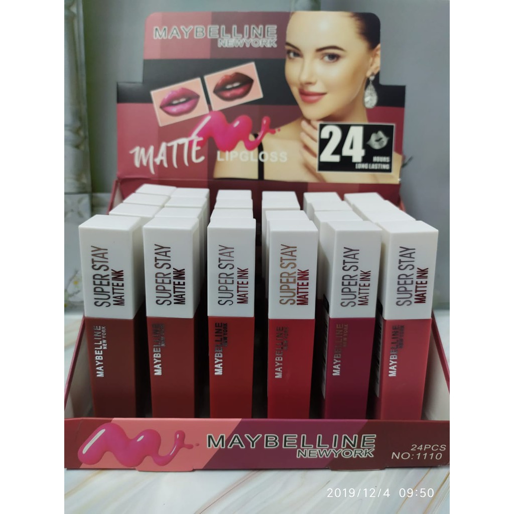 (1 BOX) Maybelline Barcode color soft rondom new 6188