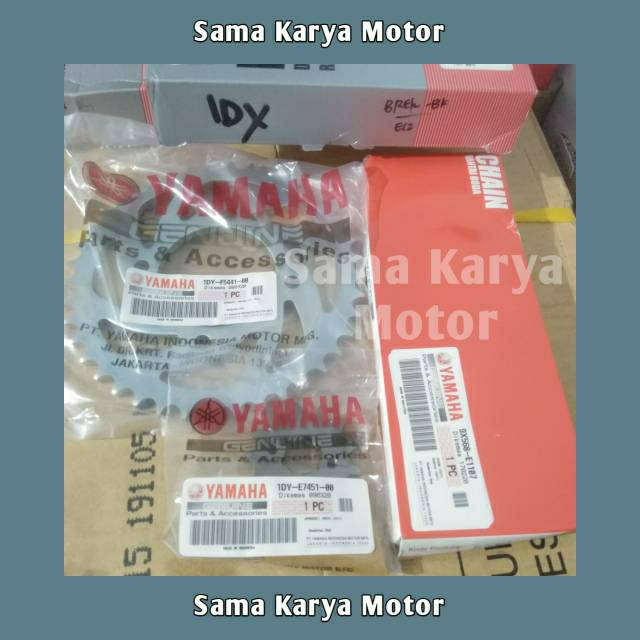 GS04 gear set jupiter z1 / gear set 1DY-WF01A / gearset jupiter z1 / gear set komplit / gear set