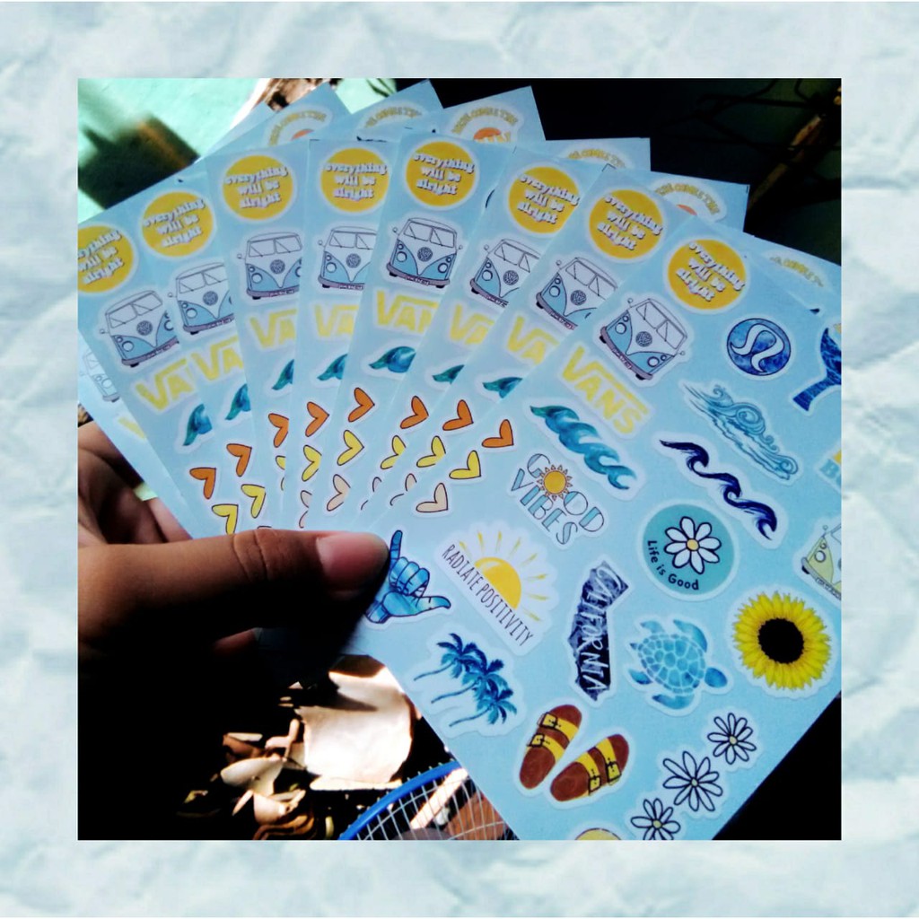 STICKER AESTHETIC / STICKER TUMBLER/ STICKER CASE
