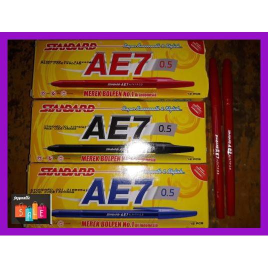 

Silutala- Pulpen Standard Ae7 / Pen Standard Ae 7 - Biru -Ori.