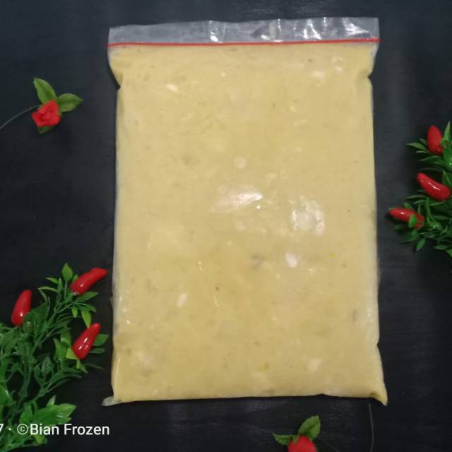 

Daging Durian murni 1 kg