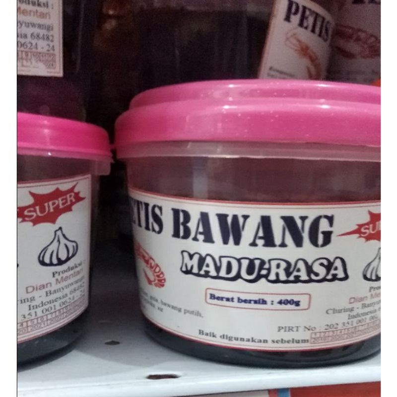 

Petis Udang "Madu-Rasa" Petis Bawang Asli Banyuwangi