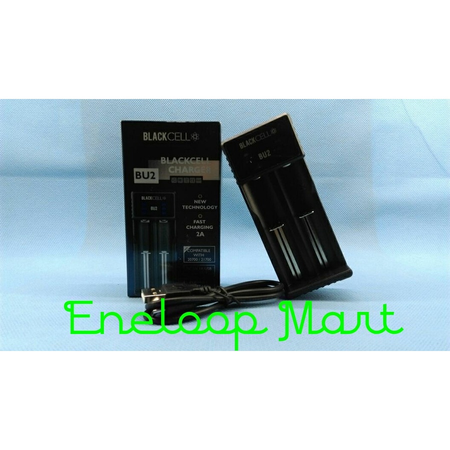 Charger Baterai Blackcell BU2 AA AAA C 18650 20700 21700(not AWT Xtar)